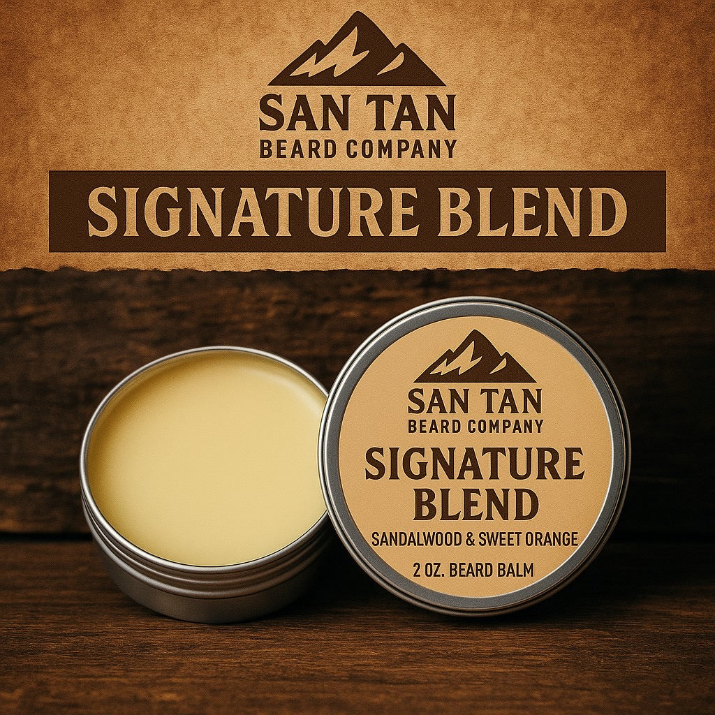 Signature Blend Beard Balm-Sandalwood & Sweet Orange