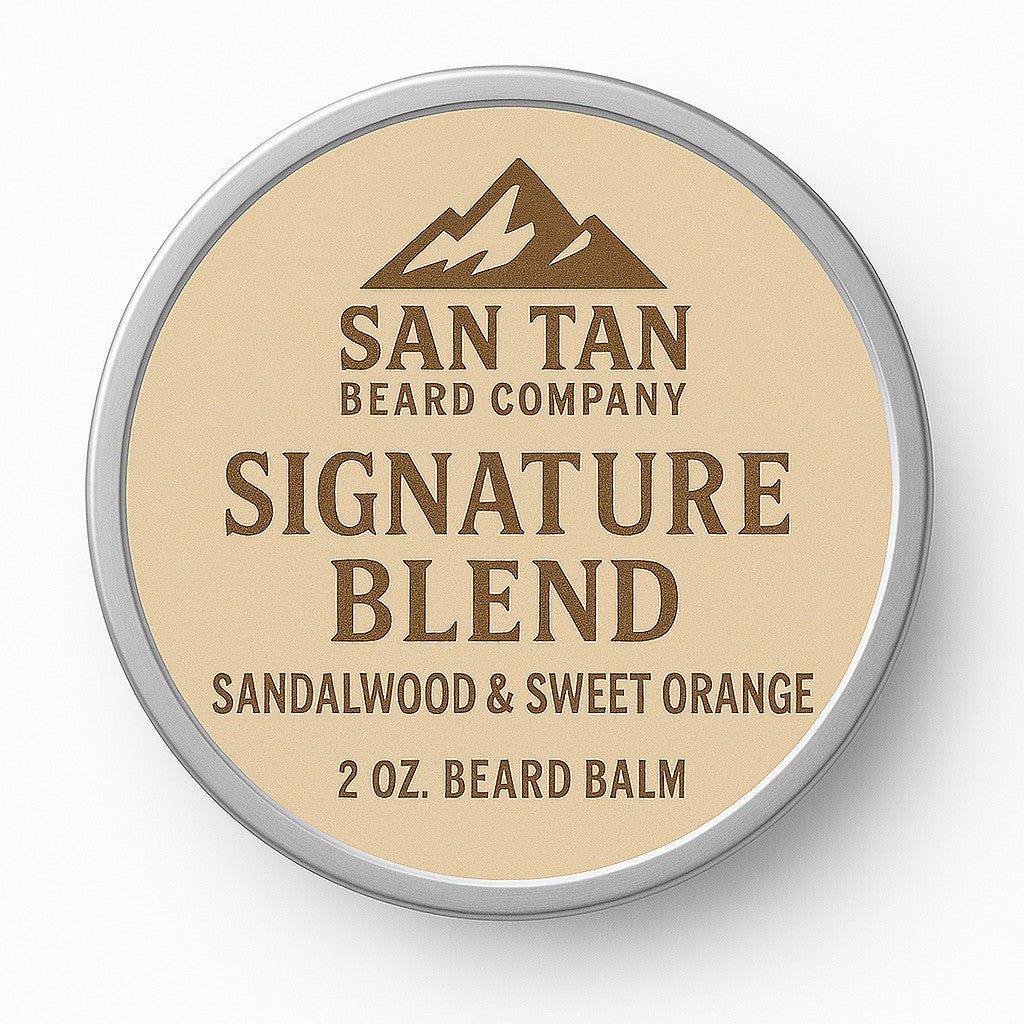 Signature Blend Beard Balm-Sandalwood & Sweet Orange